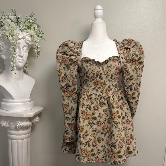 Cider Dresses & Skirts - Cider Jacquard Mini Dress